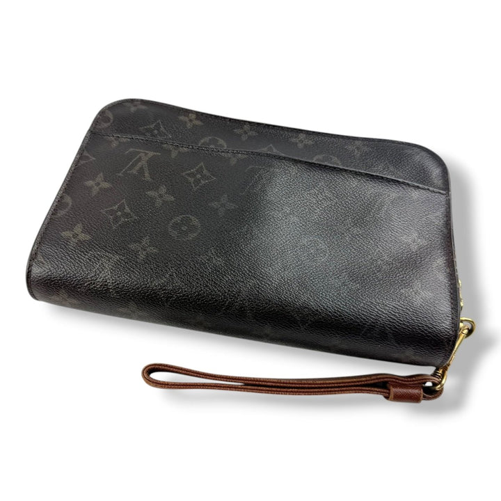 Louis Vuitton Brown Monogram Orsay Clutch Bag - Lux Central
