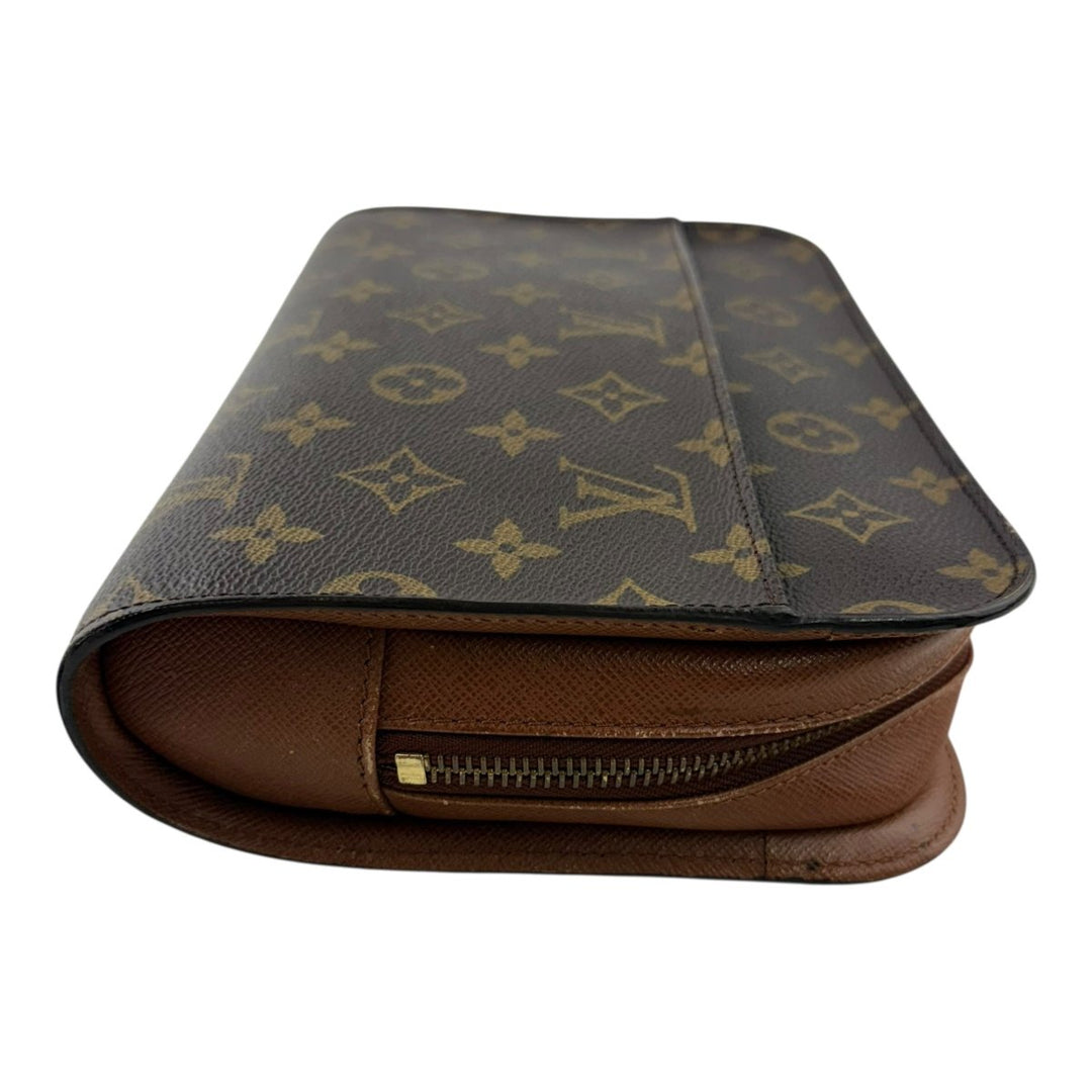 Louis Vuitton Brown Monogram Orsay Clutch Bag - Lux Central