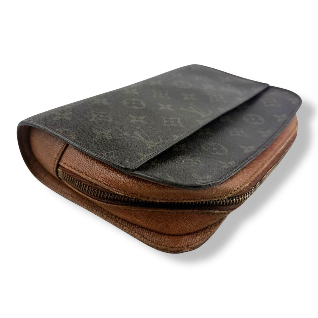 Louis Vuitton Brown Monogram Orsay Clutch Bag - Lux Central