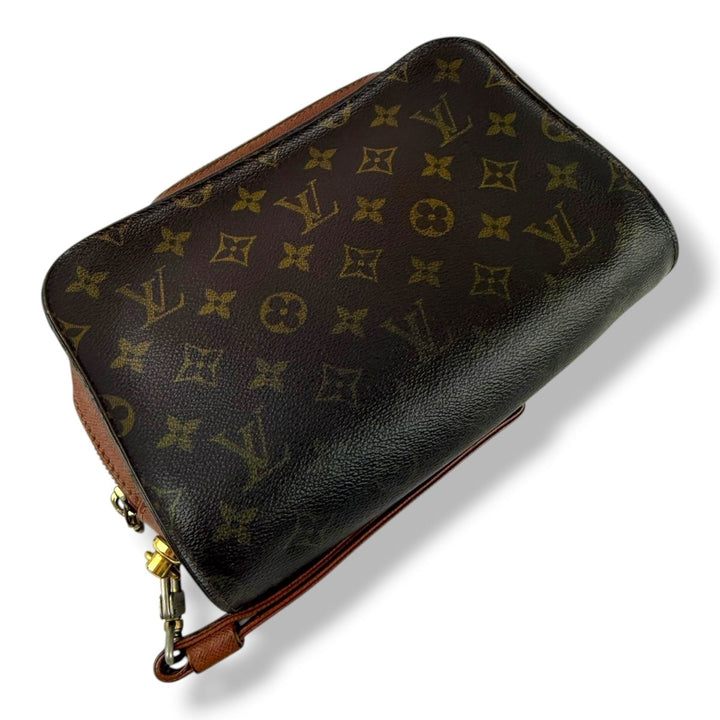 Louis Vuitton Brown Monogram Orsay Clutch Bag - Lux Central