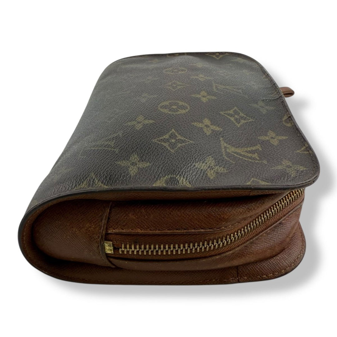 Louis Vuitton Brown Monogram Orsay Clutch Bag - Lux Central