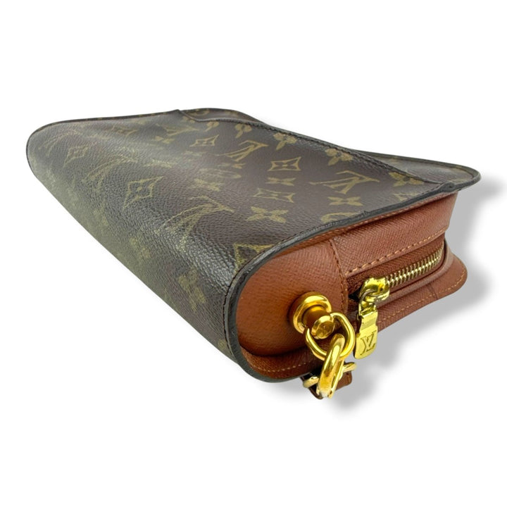 Louis Vuitton Brown Monogram Orsay Clutch Bag - Lux Central
