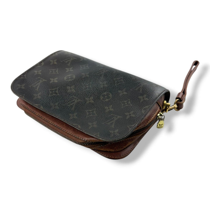 Louis Vuitton Brown Monogram Orsay Clutch Bag - Lux Central