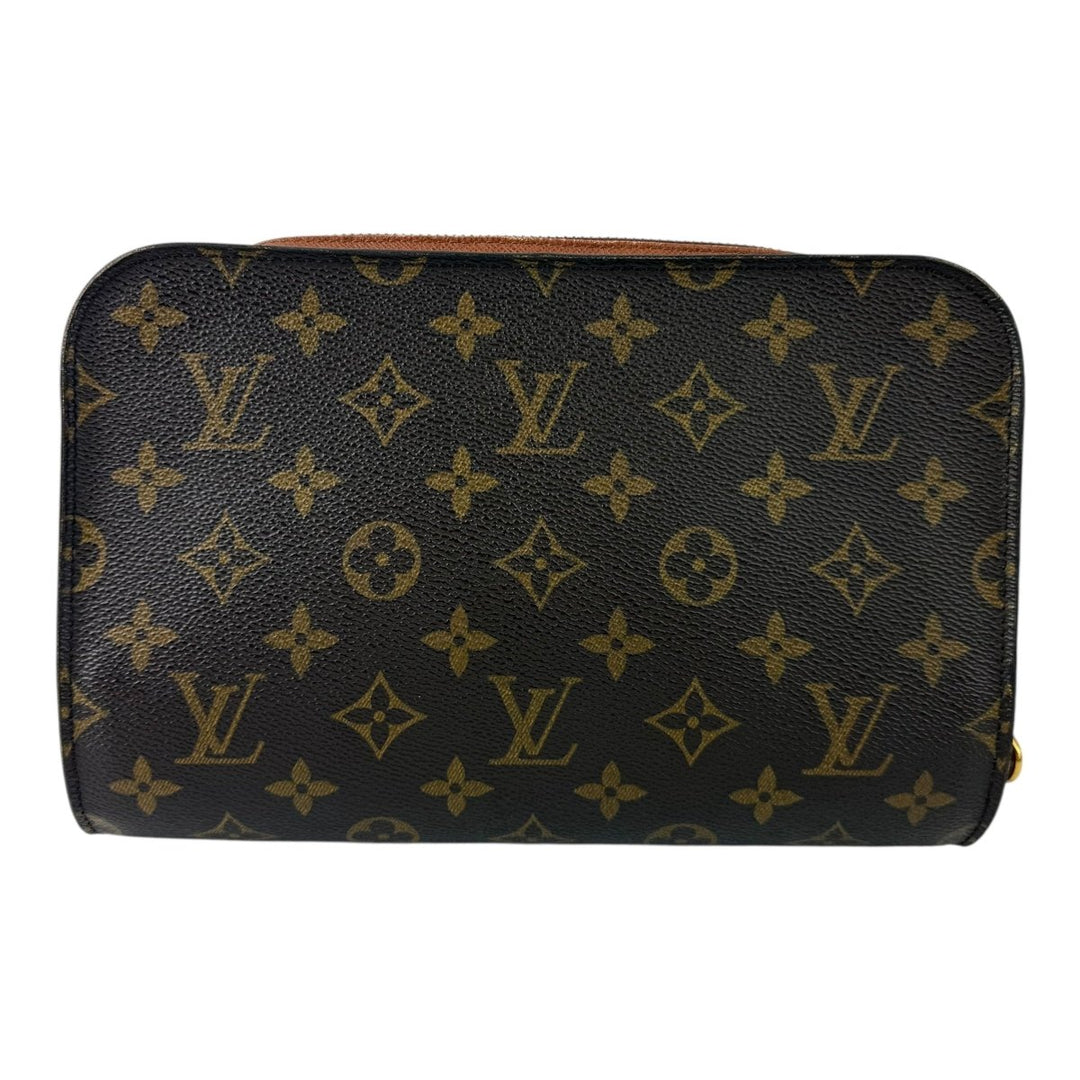 Louis Vuitton Brown Monogram Orsay Clutch Bag - Lux Central