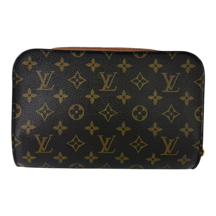 Louis Vuitton Brown Monogram Orsay Clutch Bag - Lux Central