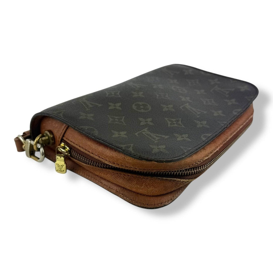 Louis Vuitton Brown Monogram Orsay Clutch Bag - Lux Central