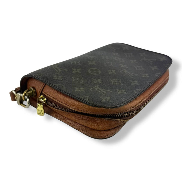 Louis Vuitton Brown Monogram Orsay Clutch Bag - Lux Central