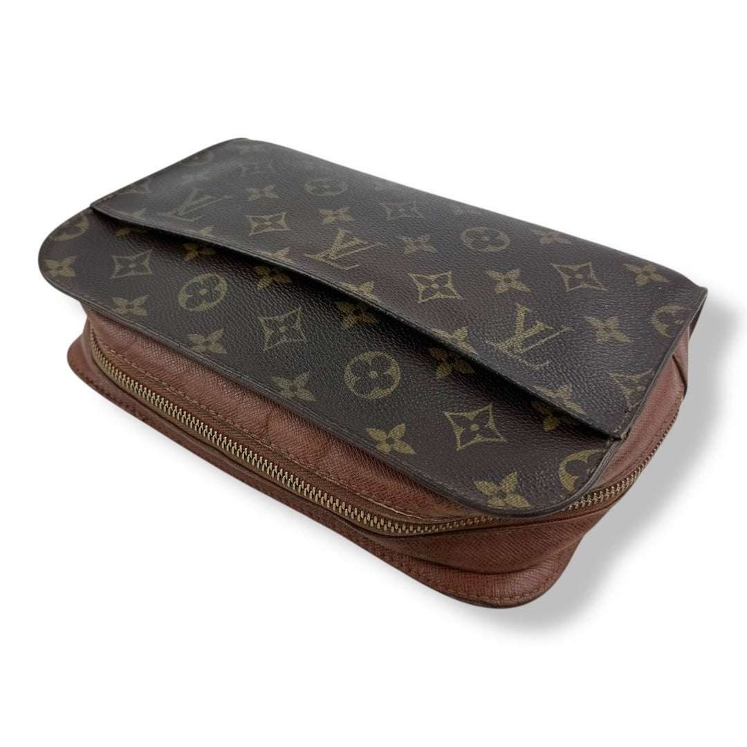 Louis Vuitton Brown Monogram Orsay Clutch Bag - Lux Central