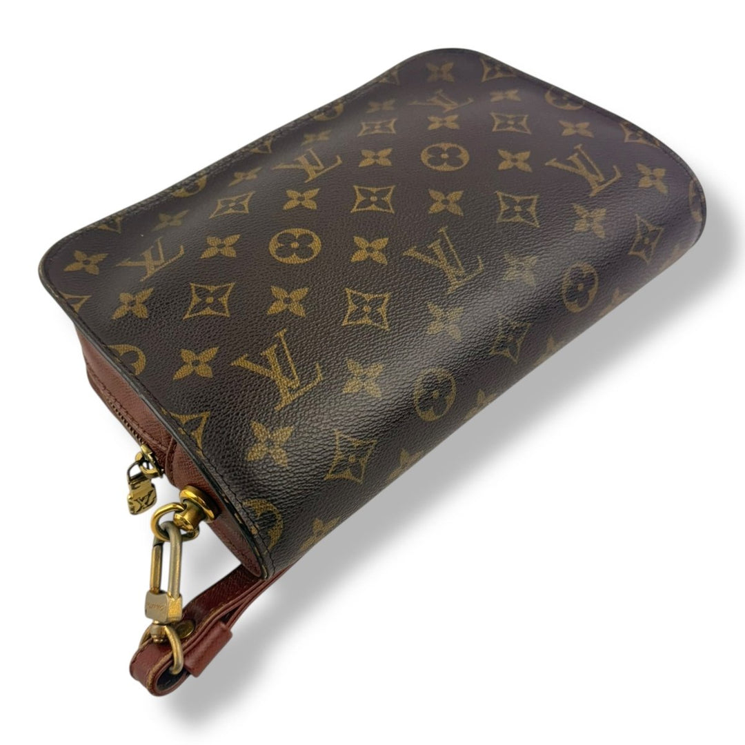 Louis Vuitton Brown Monogram Orsay Clutch Bag - Lux Central