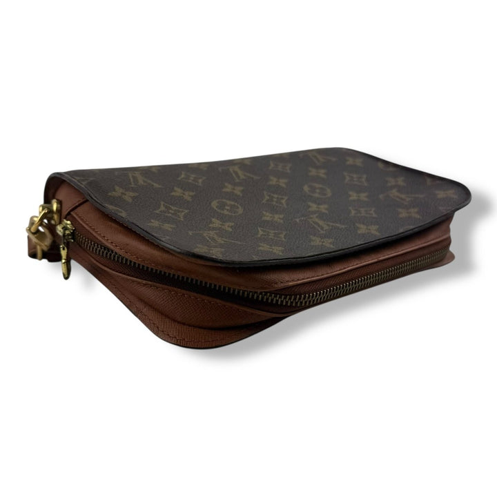 Louis Vuitton Brown Monogram Orsay Clutch Bag - Lux Central