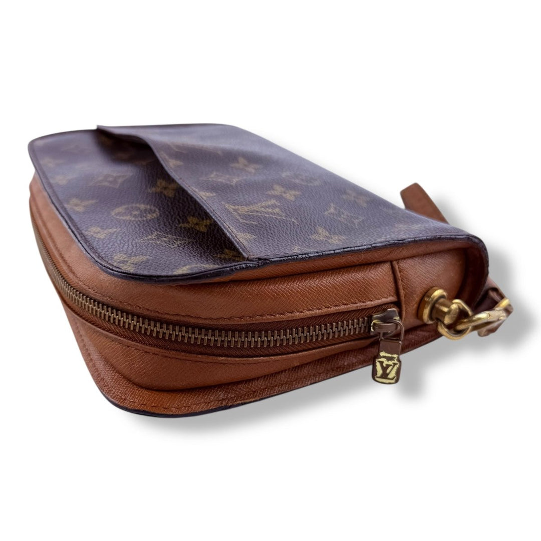 Louis Vuitton Brown Monogram Orsay Clutch Bag - Lux Central