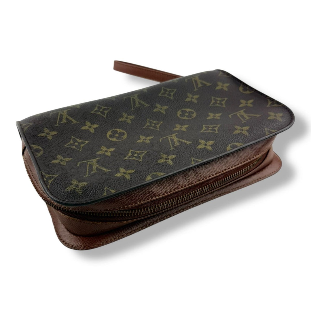 Louis Vuitton Brown Monogram Orsay Clutch Bag - Lux Central