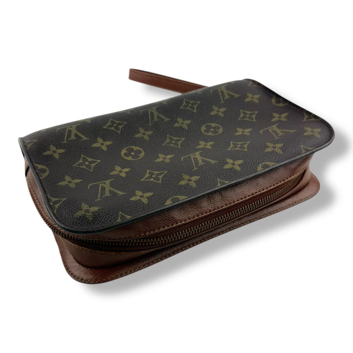 Louis Vuitton Brown Monogram Orsay Clutch Bag - Lux Central