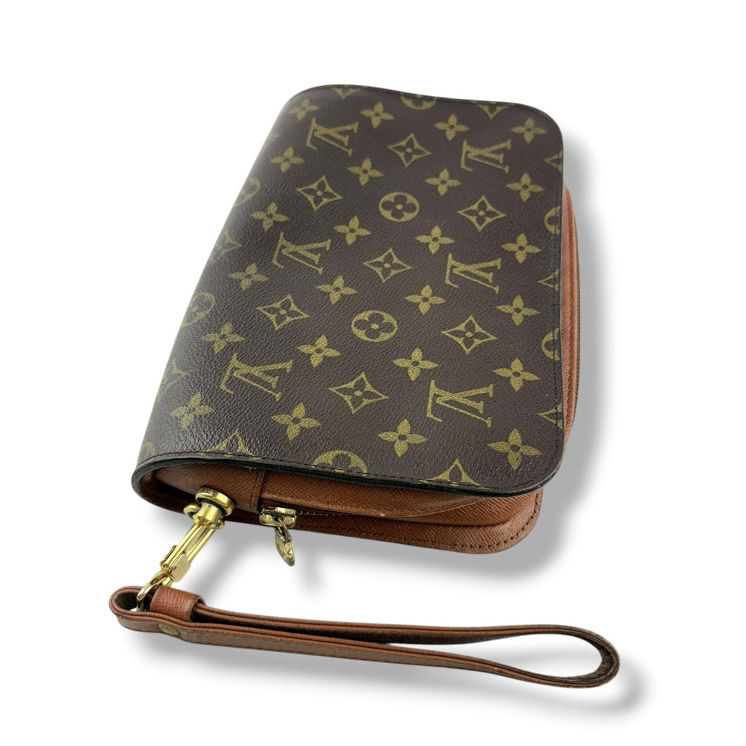 Louis Vuitton Brown Monogram Orsay Clutch Bag - Lux Central