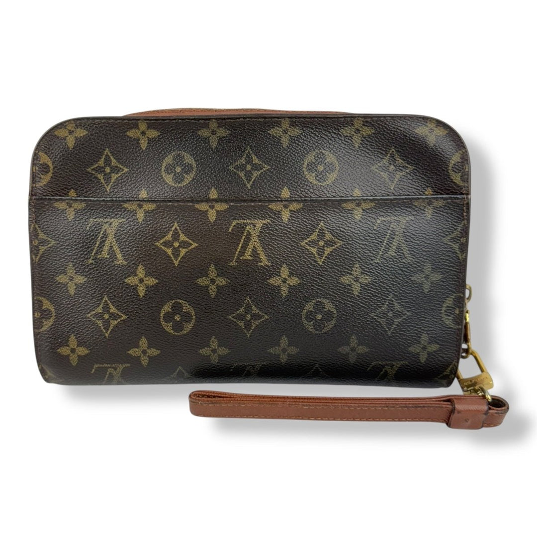 Louis Vuitton Brown Monogram Orsay Clutch Bag - Lux Central