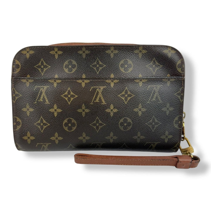 Louis Vuitton Brown Monogram Orsay Clutch Bag - Lux Central