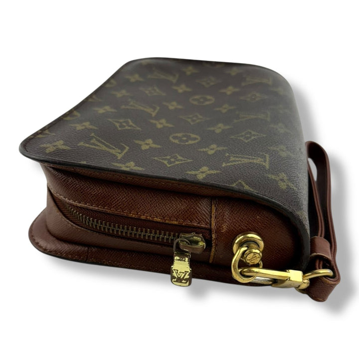 Louis Vuitton Brown Monogram Orsay Clutch Bag - Lux Central