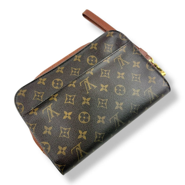 Louis Vuitton Brown Monogram Orsay Clutch Bag - Lux Central