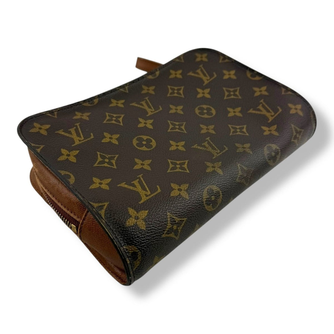 Louis Vuitton Brown Monogram Orsay Clutch Bag - Lux Central