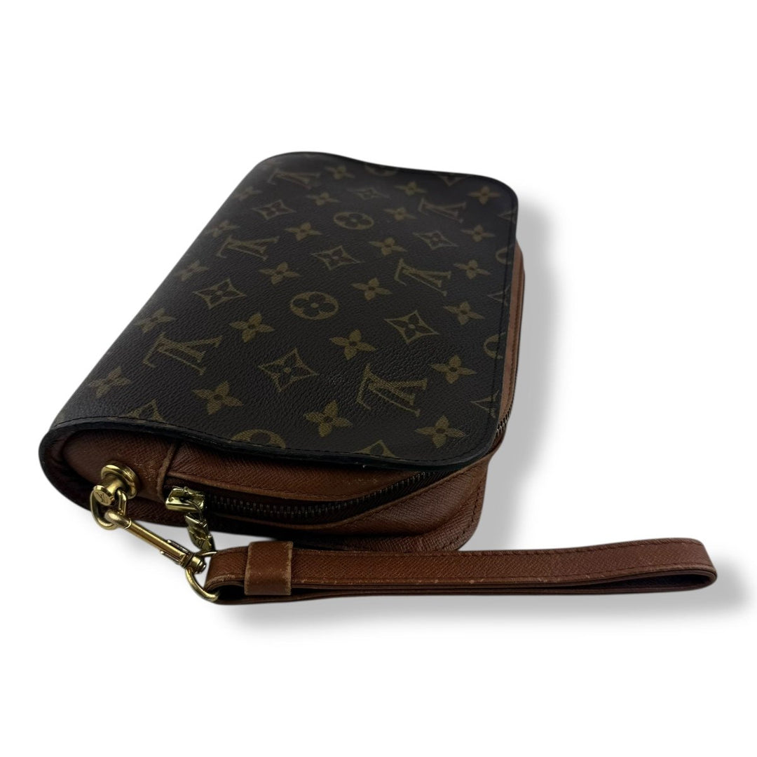 Louis Vuitton Brown Monogram Orsay Clutch Bag - Lux Central