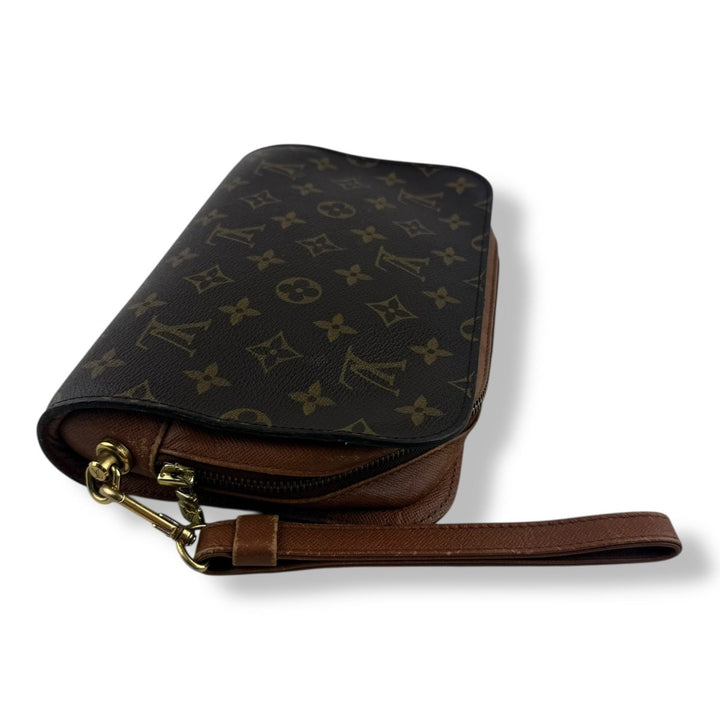 Louis Vuitton Brown Monogram Orsay Clutch Bag - Lux Central