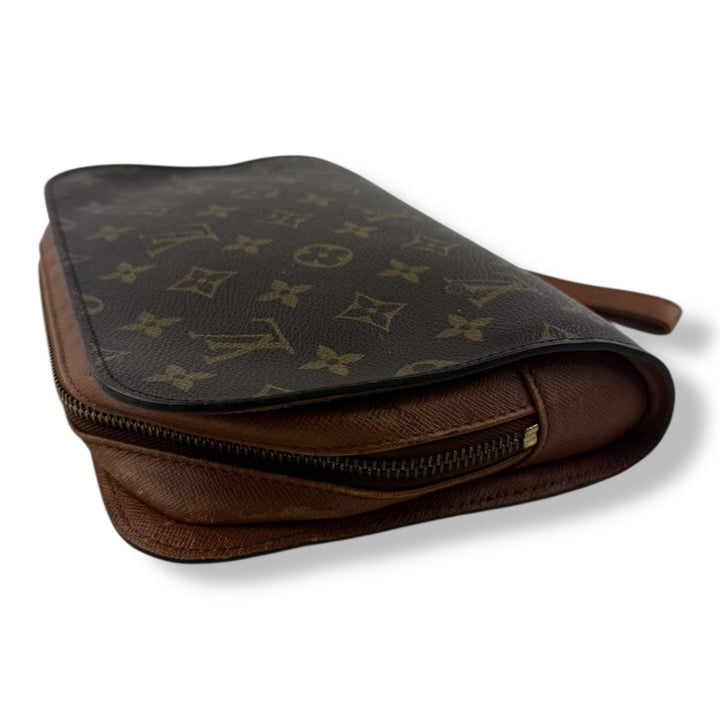 Louis Vuitton Brown Monogram Orsay Clutch Bag - Lux Central
