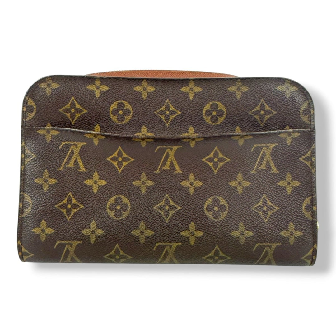 Louis Vuitton Brown Monogram Orsay Clutch Bag - Lux Central