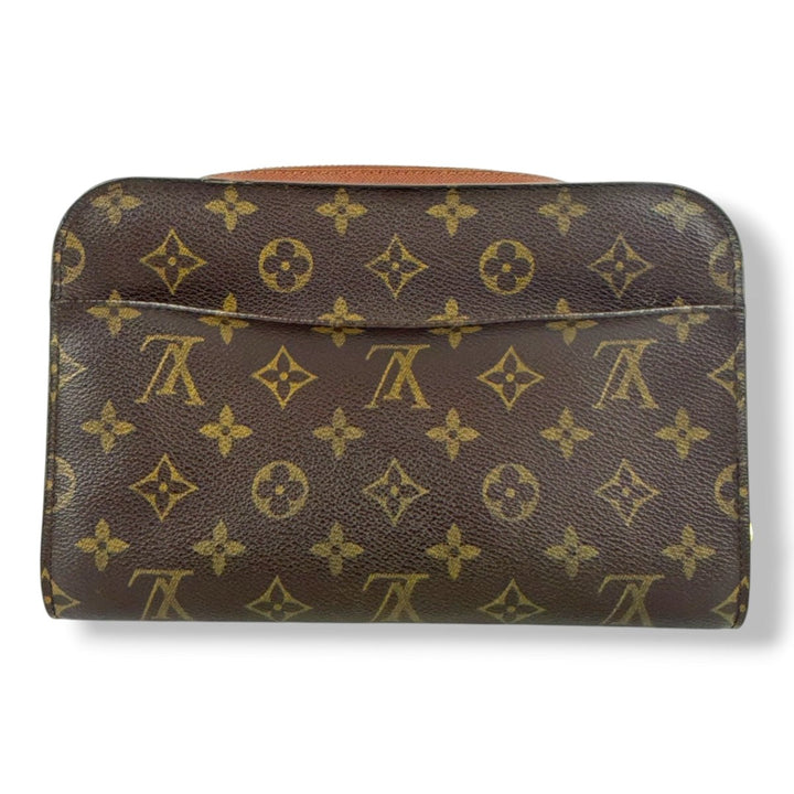 Louis Vuitton Brown Monogram Orsay Clutch Bag - Lux Central