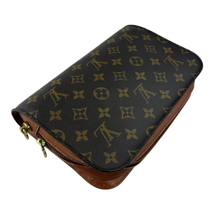 Louis Vuitton Brown Monogram Orsay Clutch Bag - Lux Central