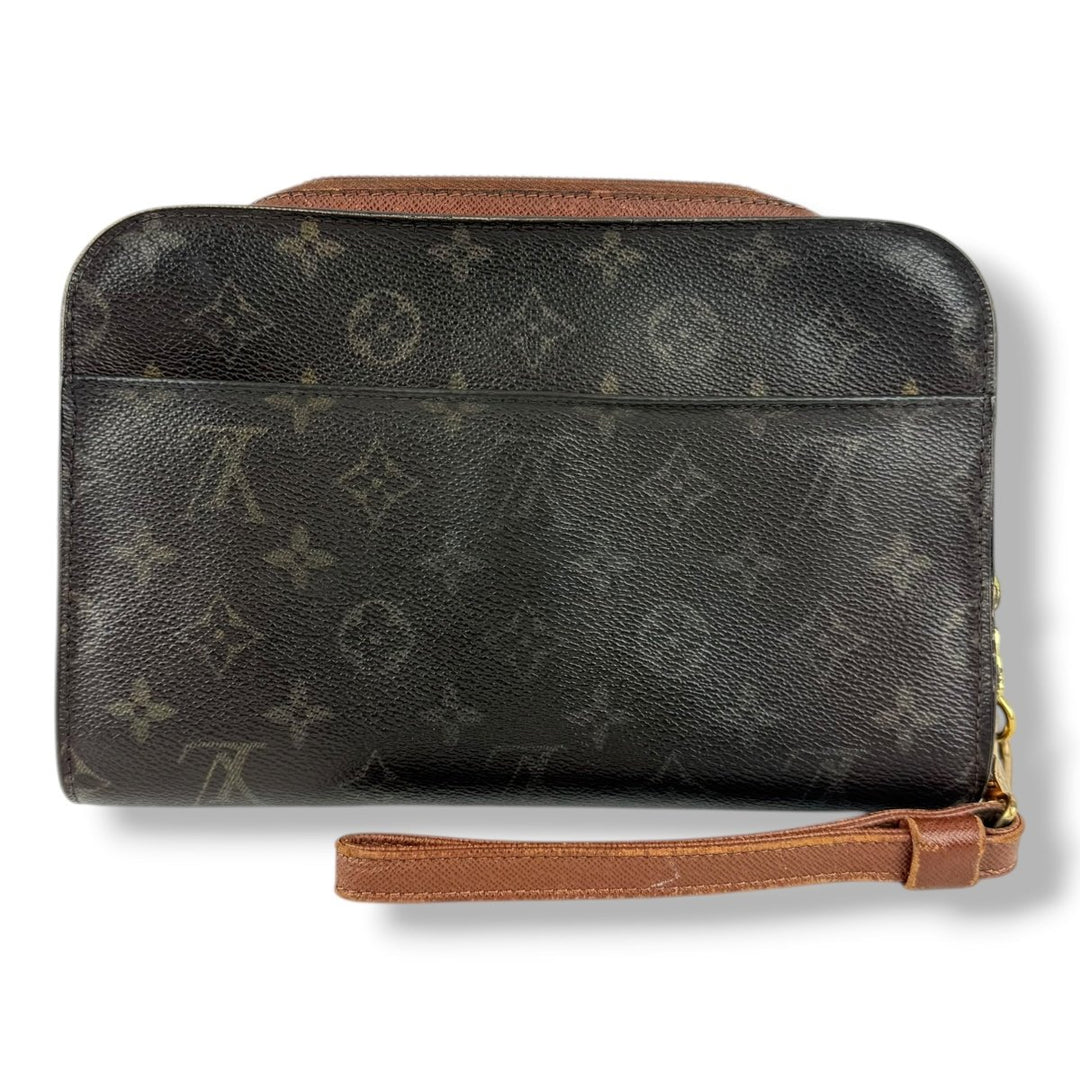 Louis Vuitton Brown Monogram Orsay Clutch Bag - Lux Central