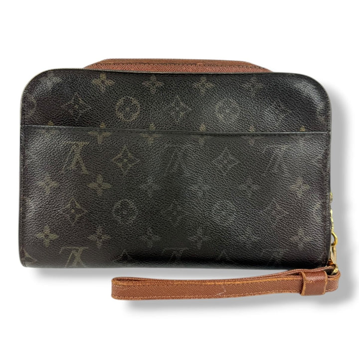 Louis Vuitton Brown Monogram Orsay Clutch Bag - Lux Central