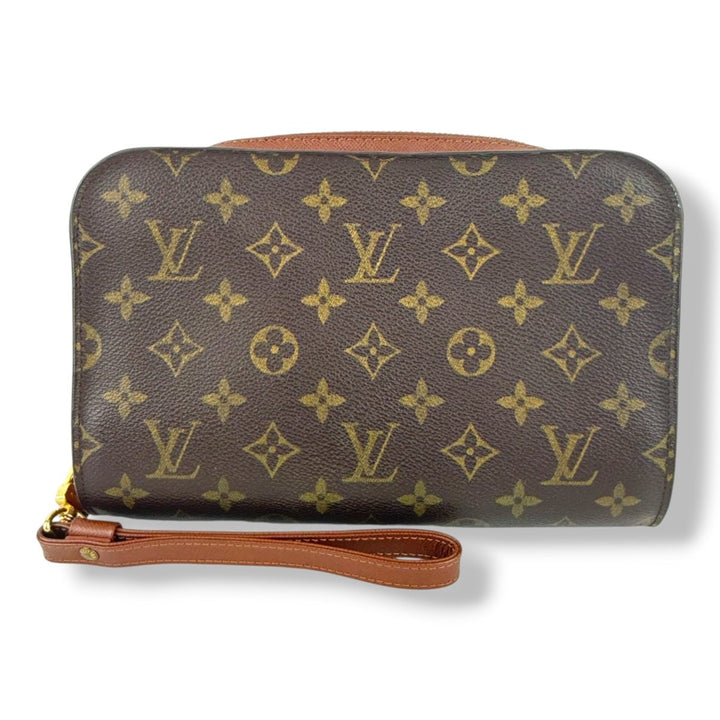 Louis Vuitton Brown Monogram Orsay Clutch Bag - Lux Central