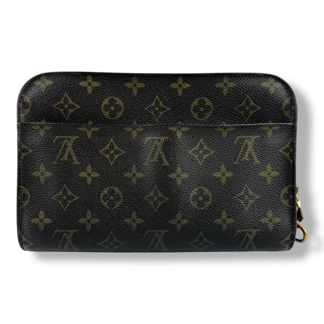 Louis Vuitton Brown Monogram Orsay Clutch Bag - Lux Central