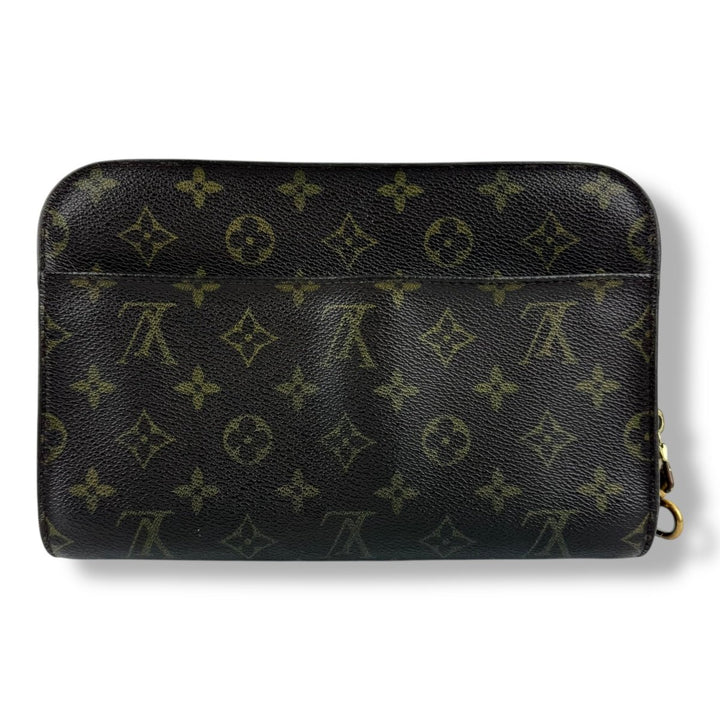 Louis Vuitton Brown Monogram Orsay Clutch Bag - Lux Central