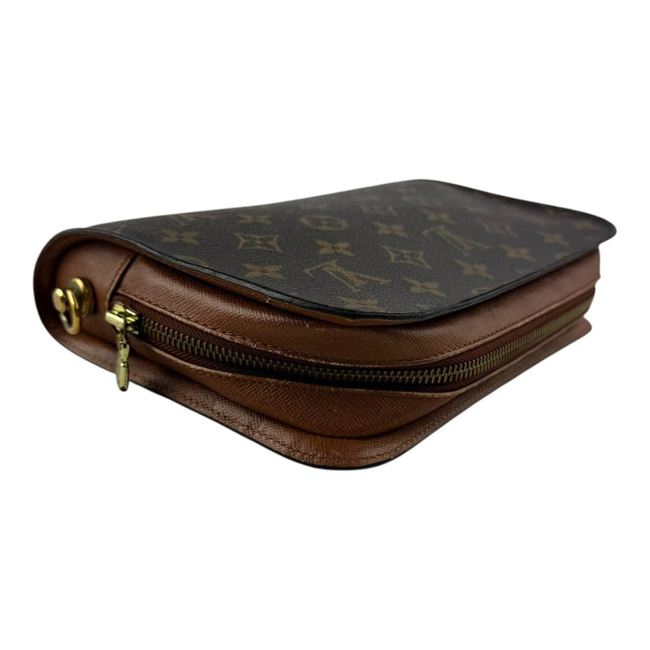 Louis Vuitton Brown Monogram Orsay Clutch Bag - Lux Central