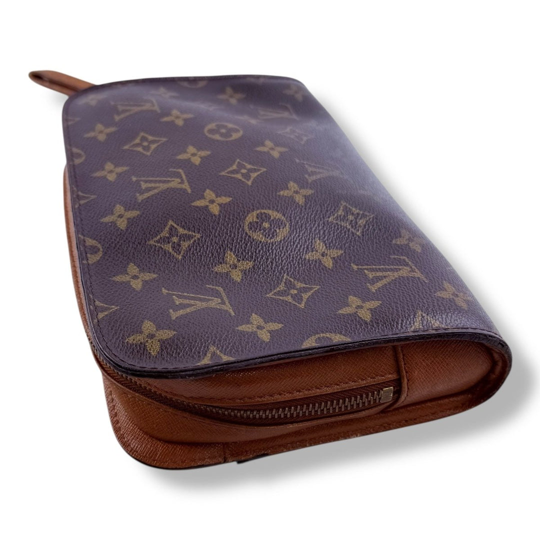 Louis Vuitton Brown Monogram Orsay Clutch Bag - Lux Central