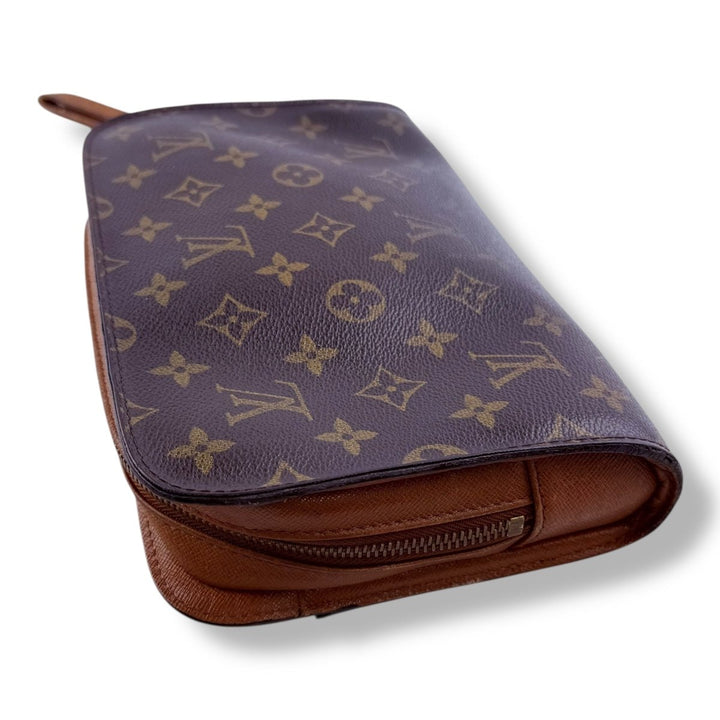 Louis Vuitton Brown Monogram Orsay Clutch Bag - Lux Central