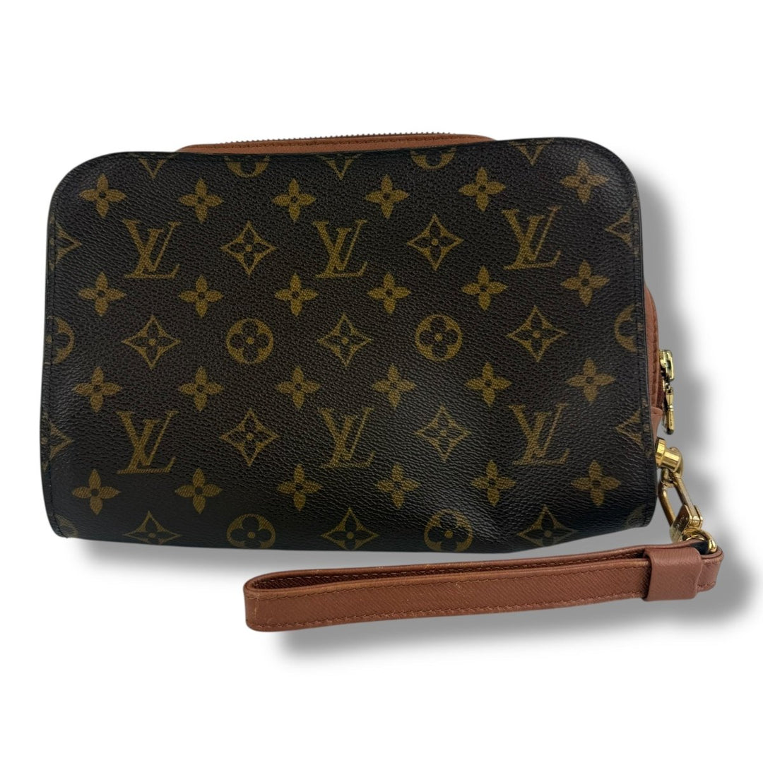 Louis Vuitton Brown Monogram Orsay Clutch Bag - Lux Central