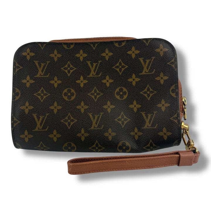 Louis Vuitton Brown Monogram Orsay Clutch Bag - Lux Central