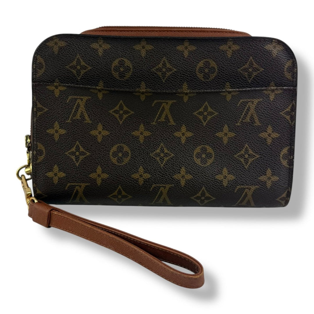 Louis Vuitton Brown Monogram Orsay Clutch Bag - Lux Central