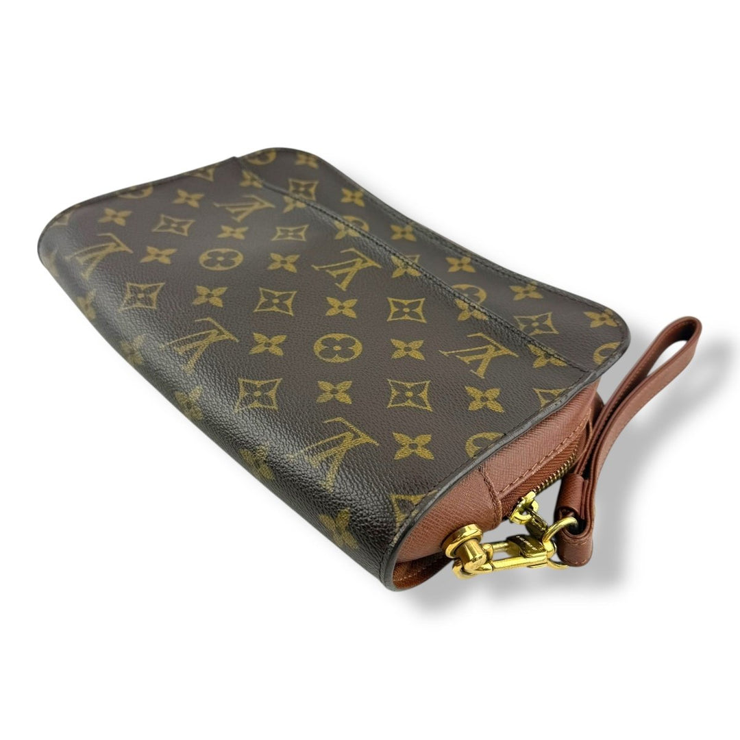Louis Vuitton Brown Monogram Orsay Clutch Bag - Lux Central