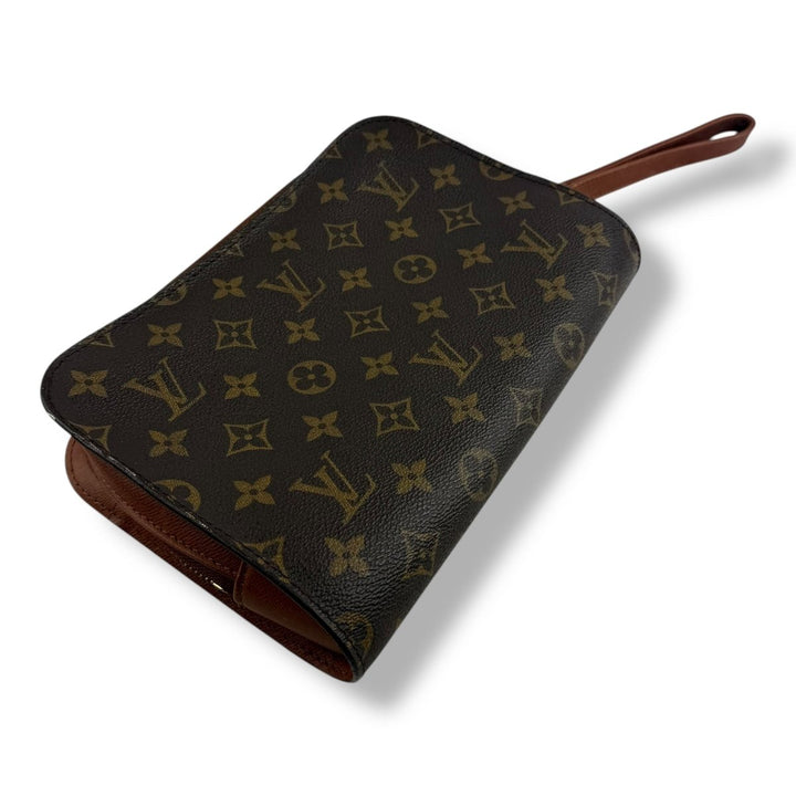 Louis Vuitton Brown Monogram Orsay Clutch Bag - Lux Central