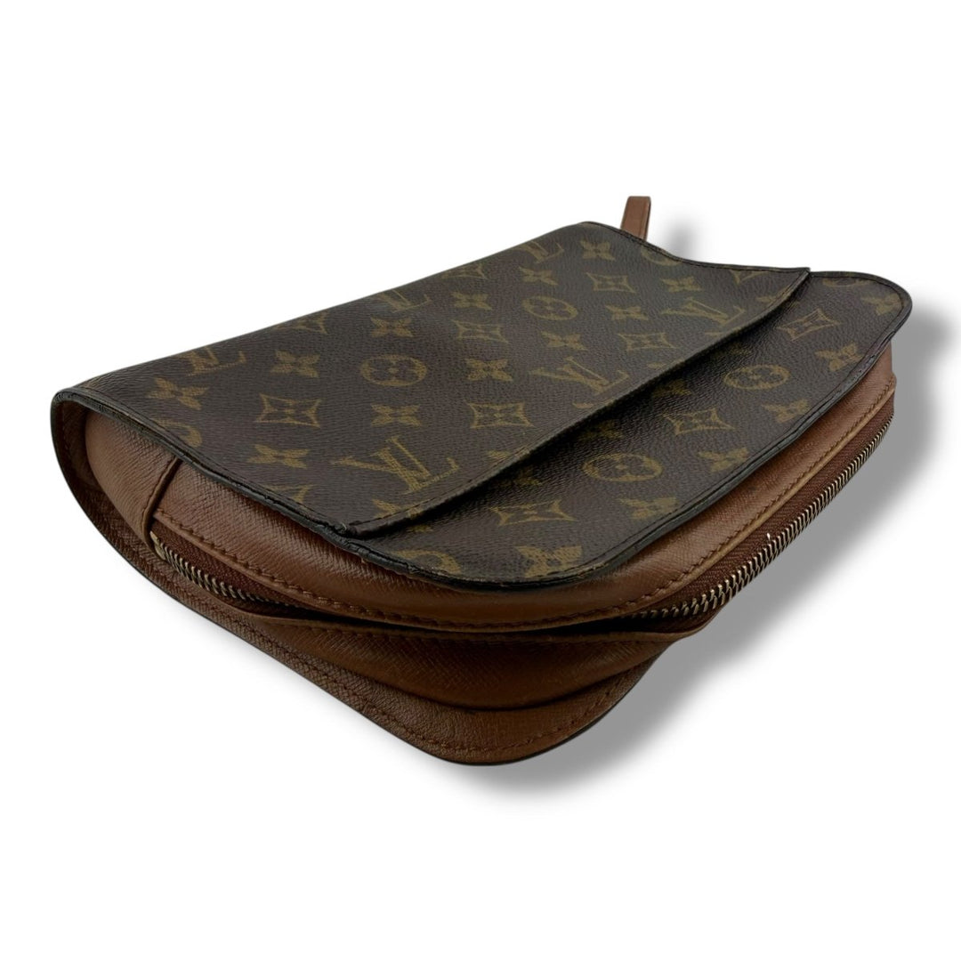 Louis Vuitton Brown Monogram Orsay Clutch Bag - Lux Central