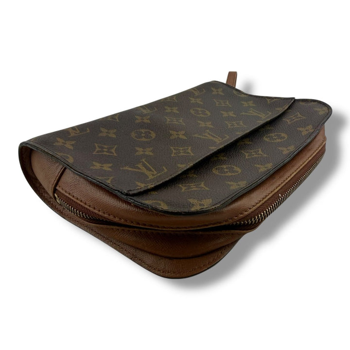 Louis Vuitton Brown Monogram Orsay Clutch Bag - Lux Central