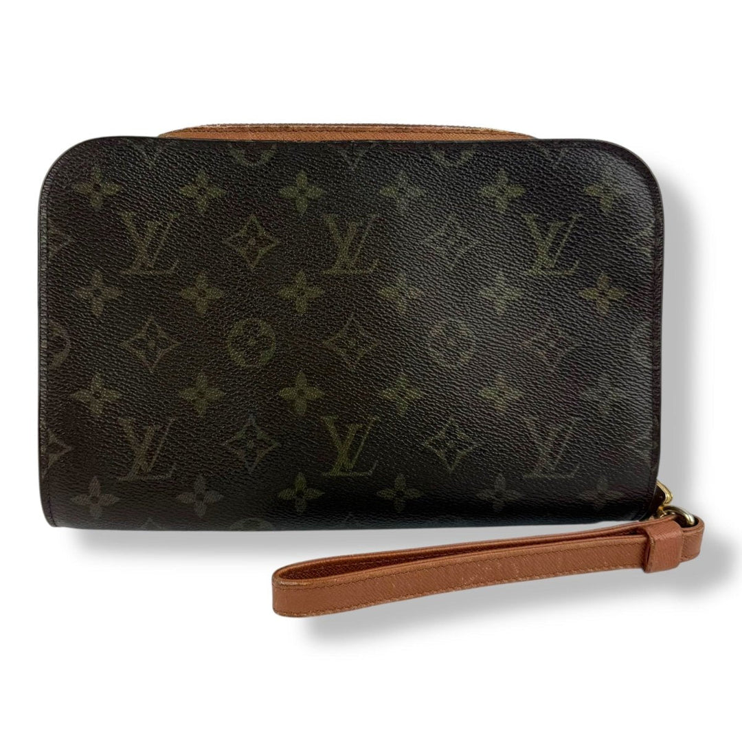 Louis Vuitton Brown Monogram Orsay Clutch Bag - Lux Central