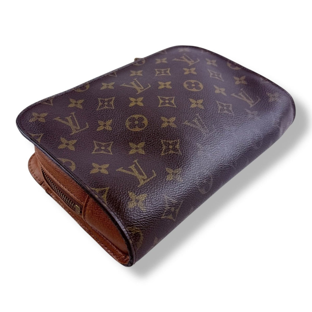 Louis Vuitton Brown Monogram Orsay Clutch Bag - Lux Central