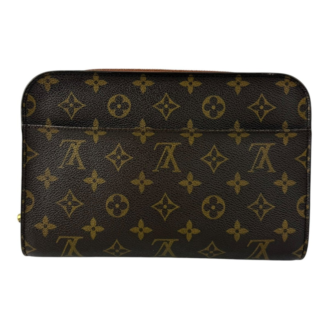 Louis Vuitton Brown Monogram Orsay Clutch Bag - Lux Central
