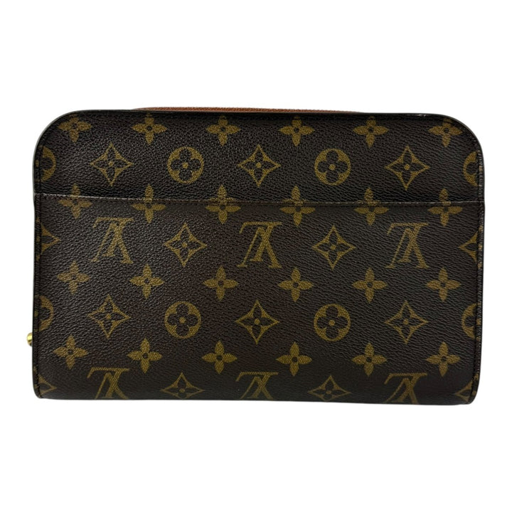 Louis Vuitton Brown Monogram Orsay Clutch Bag - Lux Central