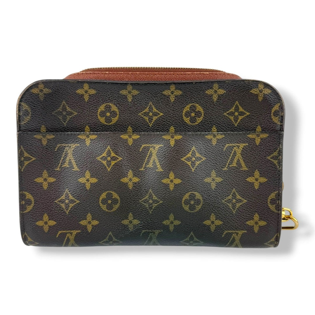 Louis Vuitton Brown Monogram Orsay Clutch Bag - Lux Central