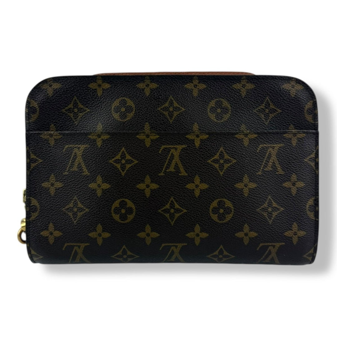 Louis Vuitton Brown Monogram Orsay Clutch Bag - Lux Central